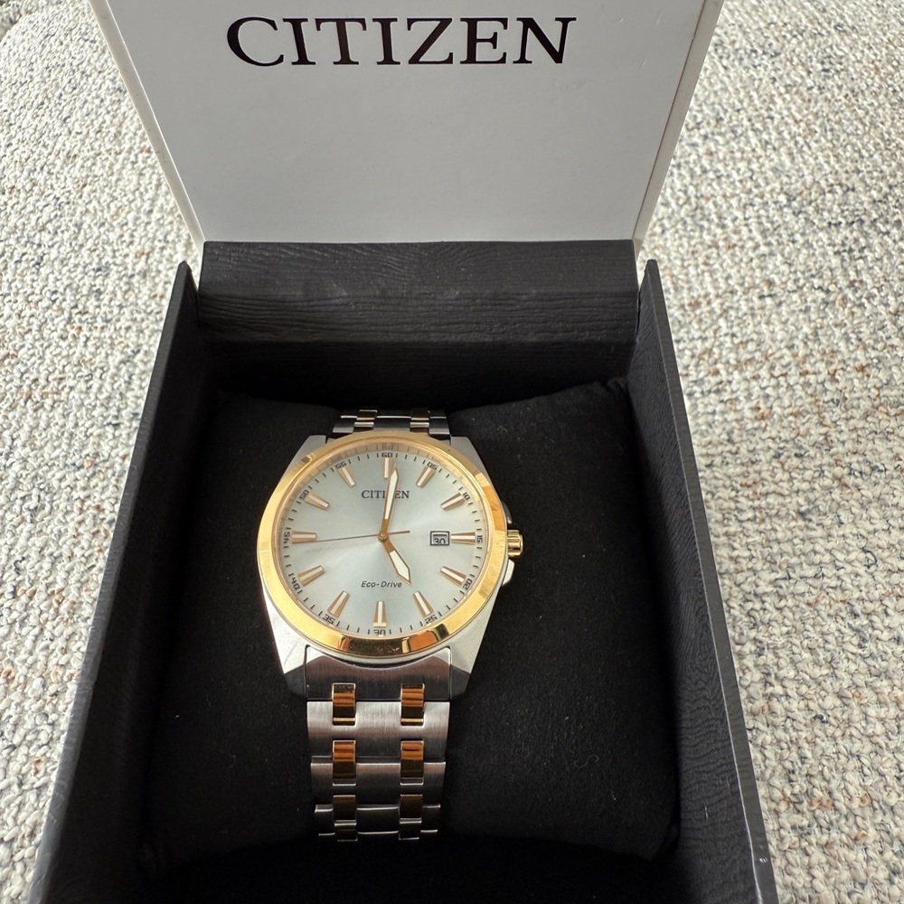 Citizen Watch with Silver Accents